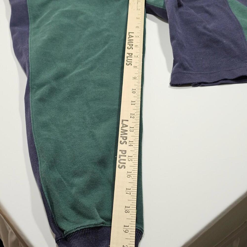 Vtg Ralph Lauren Striped Rugby Long Sleeve Polo. 100% Cotton. Mens Large READ - Picture 11 of 11